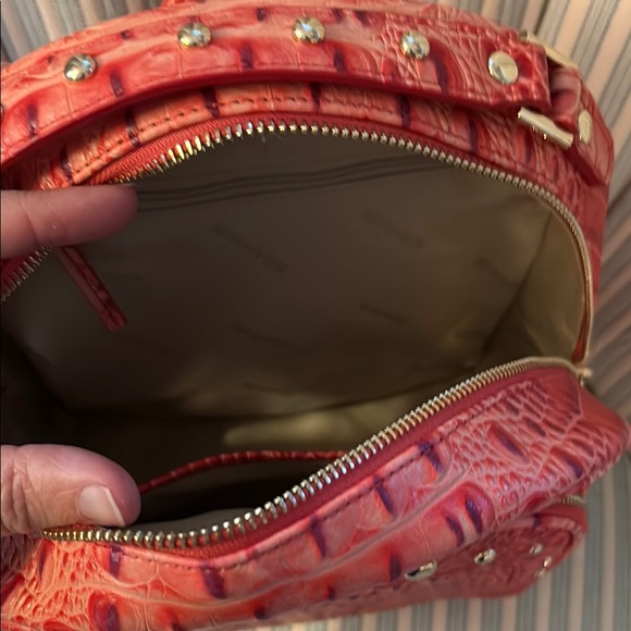 Brahmin Coral Backpack Chelcy Cayenne Taos NEW - Picture 5 of 5